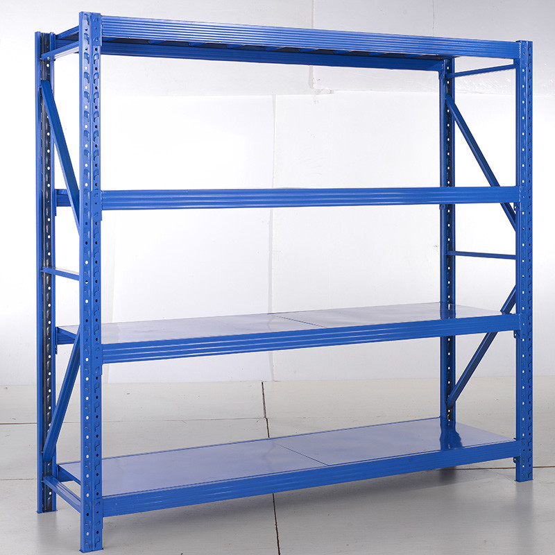 Easy Installation No Screws 4 Tier Storage Shelves 200kg Loaded Each Layer